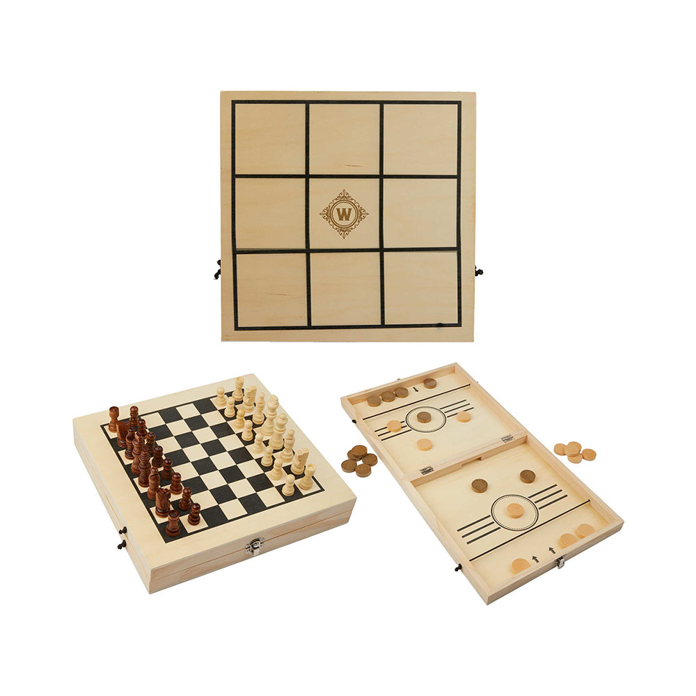 4-in-1 Desktop Game Set