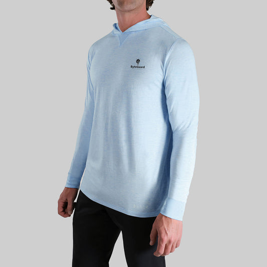 2Undr Luxury Long Sleeve Hooded Tee