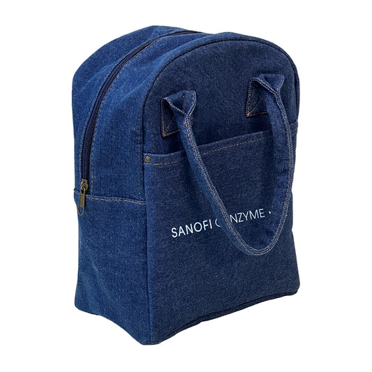 Denim Insulated Lunch Cooler