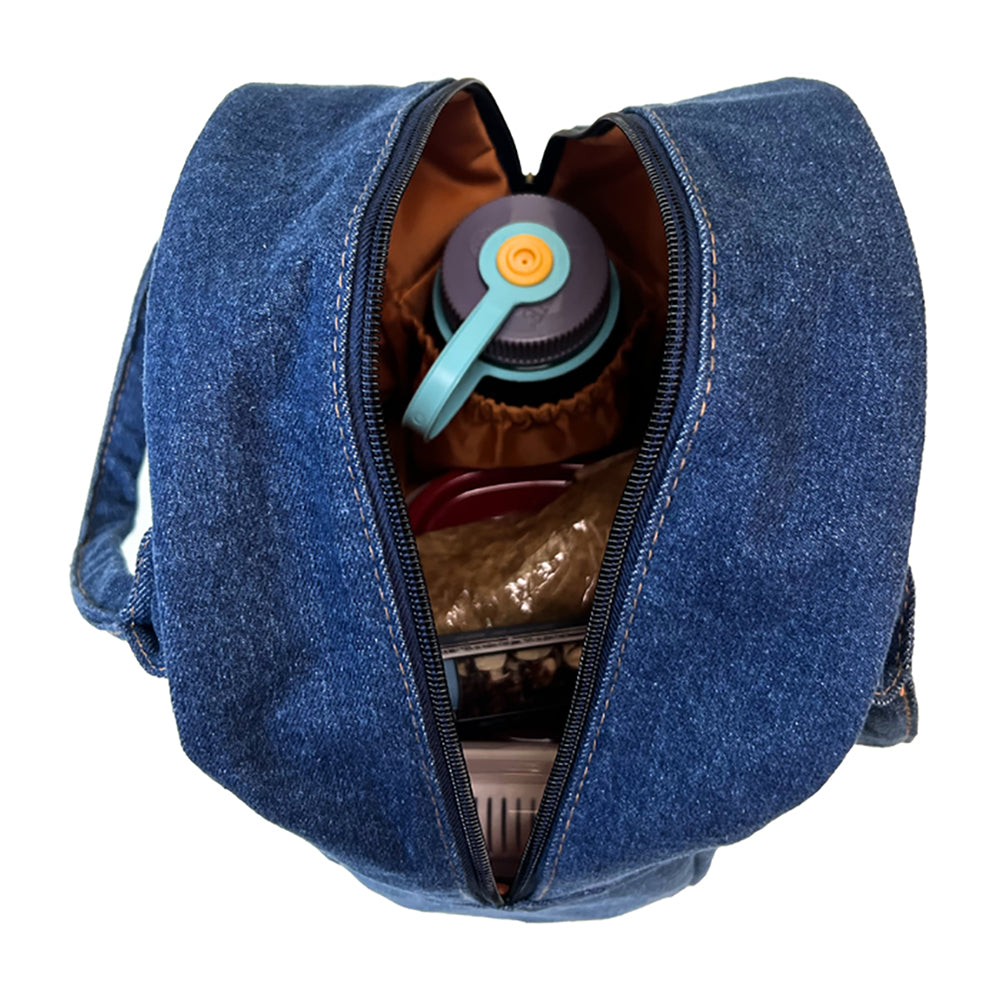 Denim Insulated Lunch Cooler