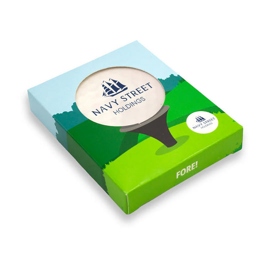 Golf Ball Cookie Box