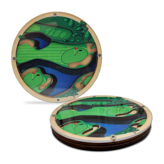Layered Wood Coaster