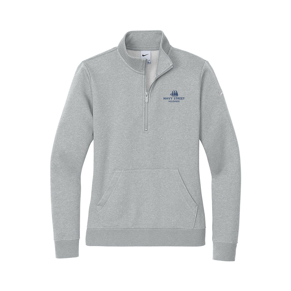 Nike Women's Club Half-Zip Fleece Pullover