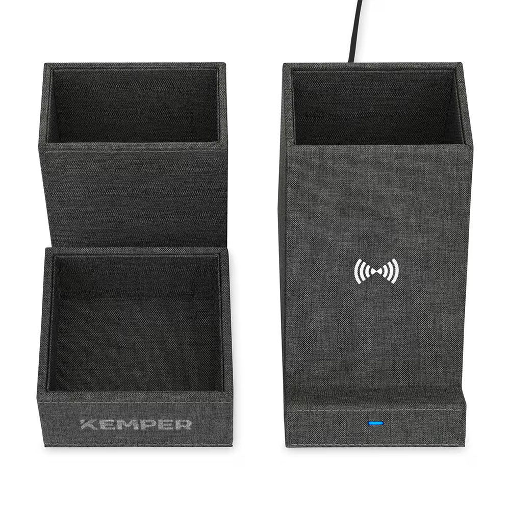 Recycled Charging Desk Organizer