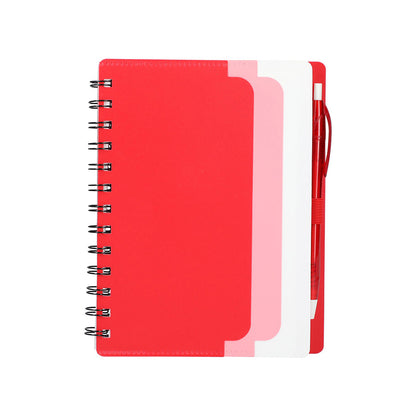 Recycled Pocket Spiral Notebook with Pen